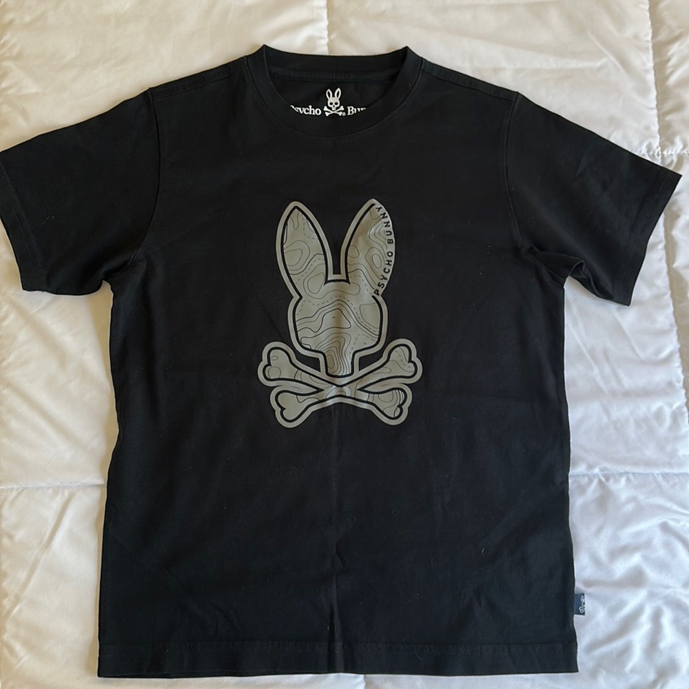 original Psycho bunny t-shirt for boy, worn once, L (14-16)